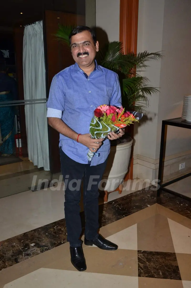 Makarand Anaspure at Success Bash of 'Natsamrat'