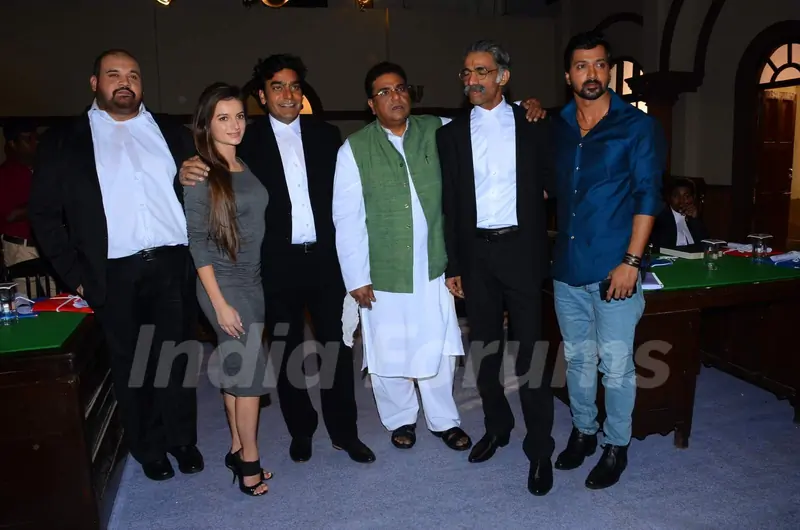 Actor Zakir Hussain, Makarand Deshpande and Ashutosh Rana at 'Chicken Curry' Film Mahurat
