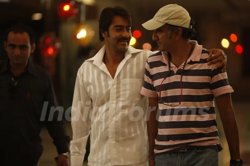 Ajay Devgn and Milan Luthria