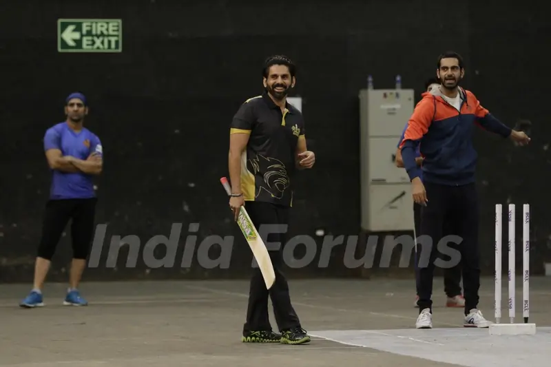 Sikandar and Sunny at BCL Season 2 Practise Session