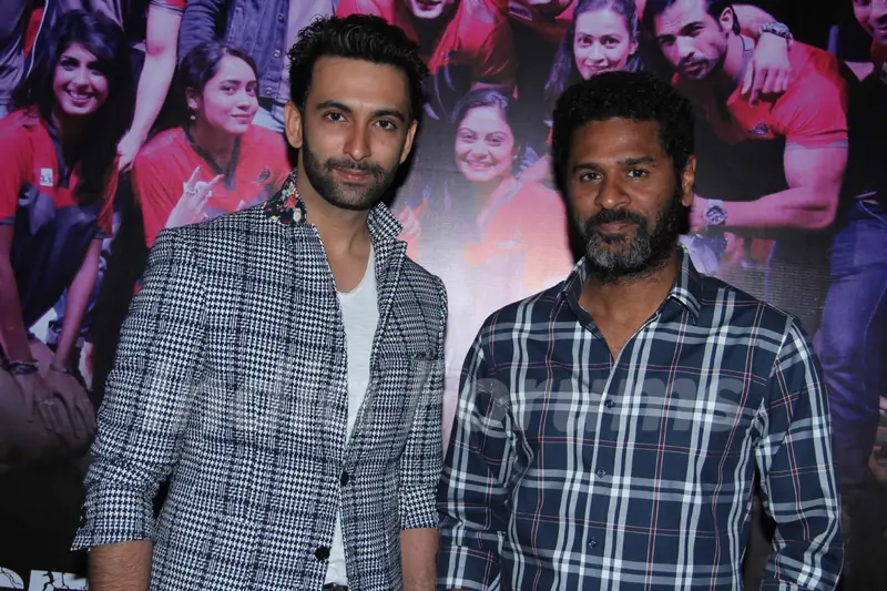 Nandish Sandhu and Prabhu Deva at Launch of BCL's Ahmedabad Express Team