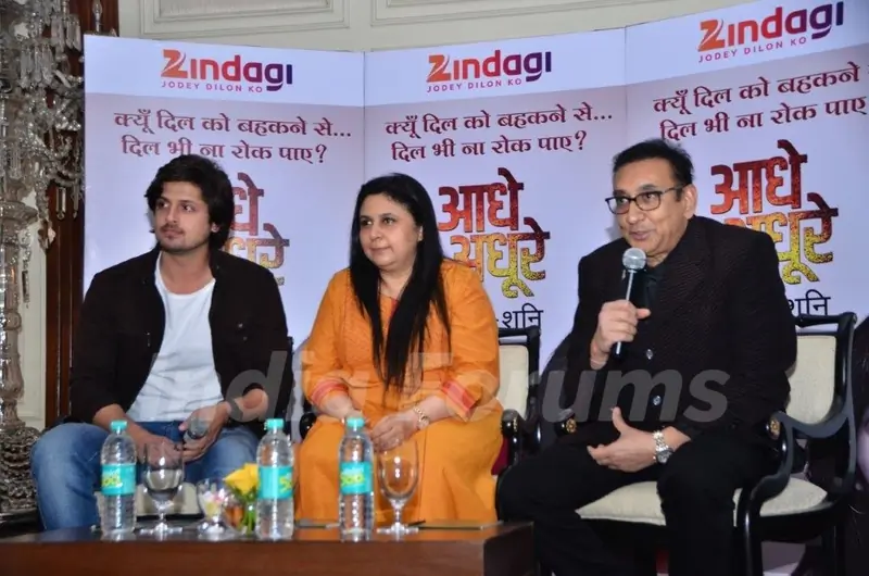 Rohit Bharadwaj and Ajai Sinha at Promotions of Zindagi - New Show 'Aadhe Adhoore'