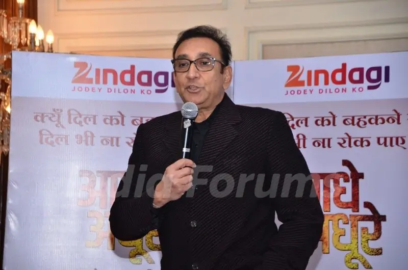 Ajai Sinha at Promotions of Zindagi - New Show 'Aadhe Adhoore'