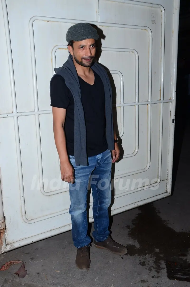Deepak Dobriyal at Special Screening of Saala Khadoos