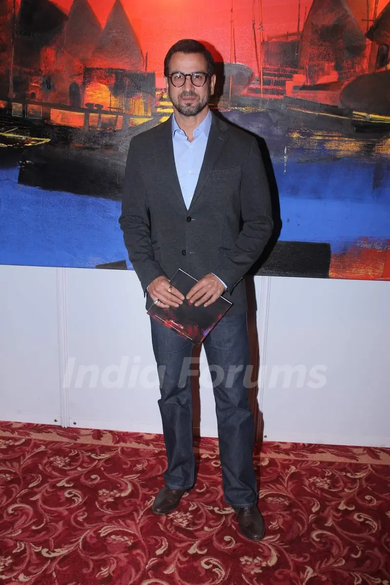 Ronit Roy at Prerana Joshi's Art Event