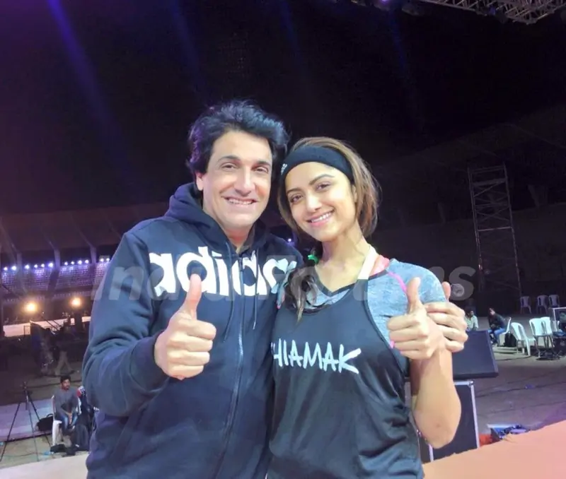 Shiamak Davar Choreographing IIFA Utsavam