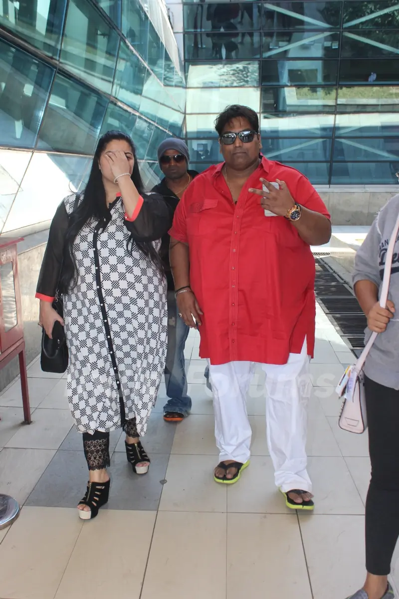 Ganesh Acharya Snapped at Airport