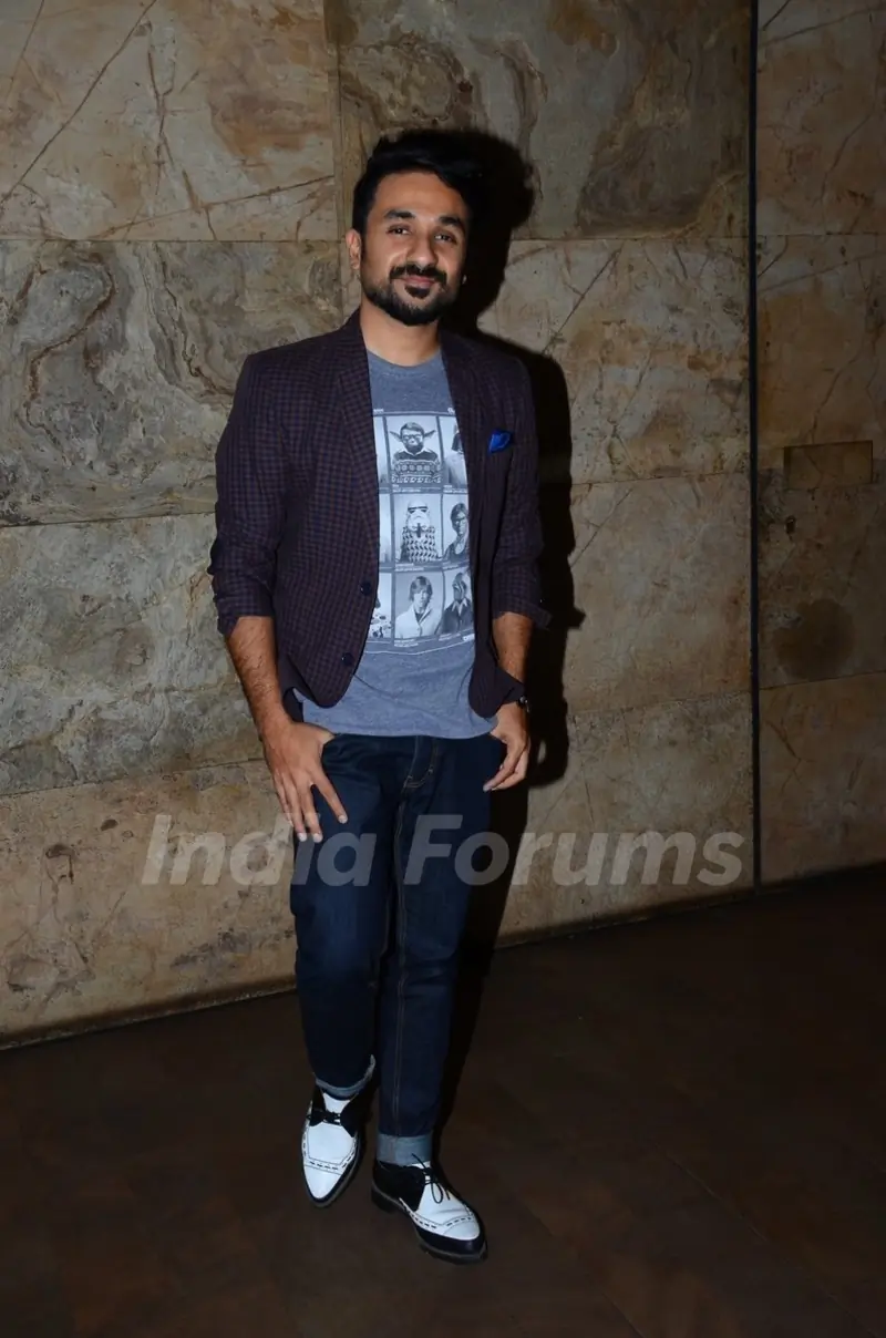 Vir Das at Special Screening of 'Mastizaade'