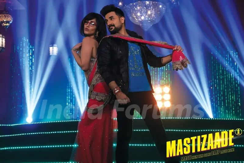 Vir Das and Sunny Leone in new Mastizaade Poster