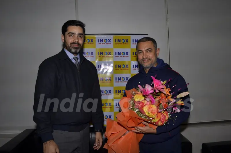 Aamir Khan at Pre Release Screening of 'Saala Khadoos'