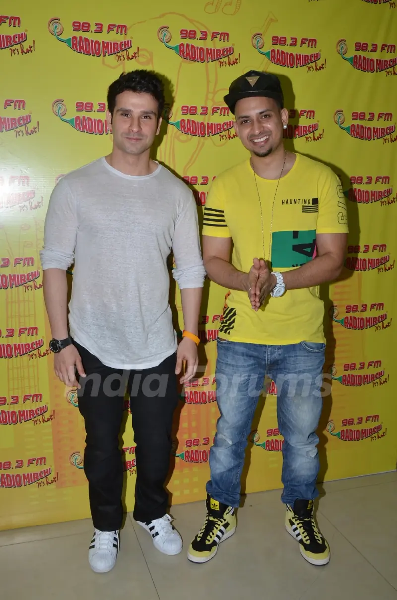 Girish Kumar and Parichay for Promotions of Loveshhuda at Radio Mirchi