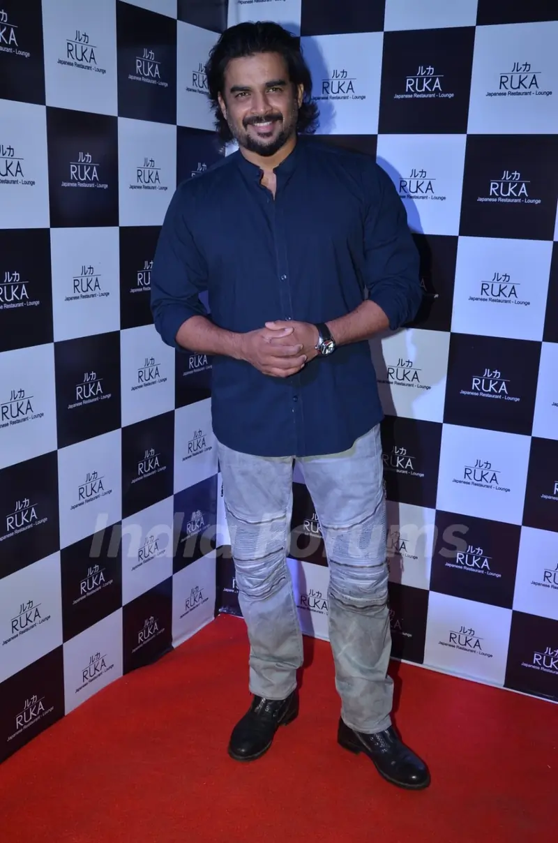 R. Madhavan at Shamita Shetty's Birthday Bash