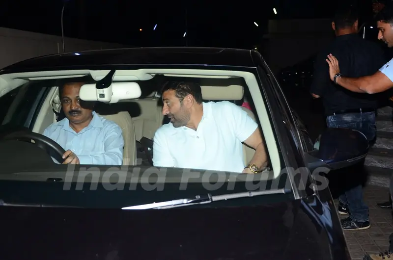 Sunny Deol Snapped at PVR Cinemas - for Ghayal Once Again