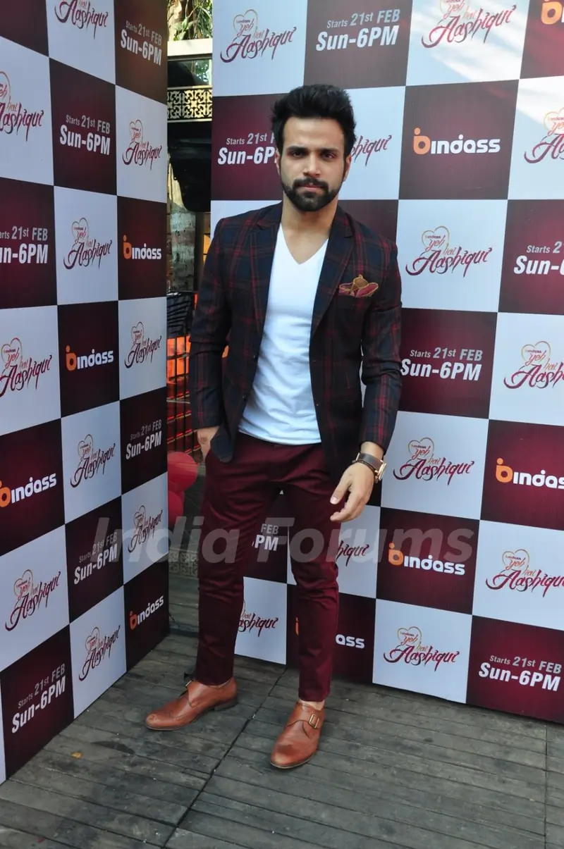 Handsome Rithvik Dhanjani at Launch of Bindass New Show ' Yeh Hai Aashiqui'