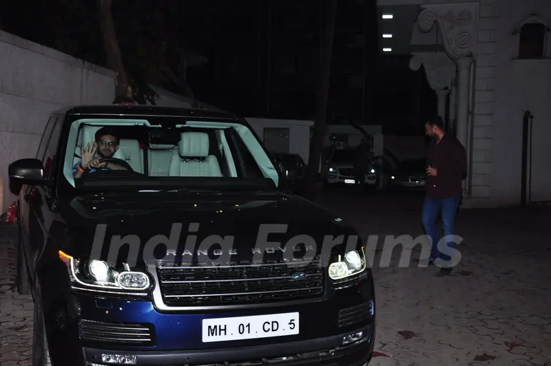 Aditya Thackeray and Raj Kundra Snapped Post Dinner at Shilpa Shetty's Home