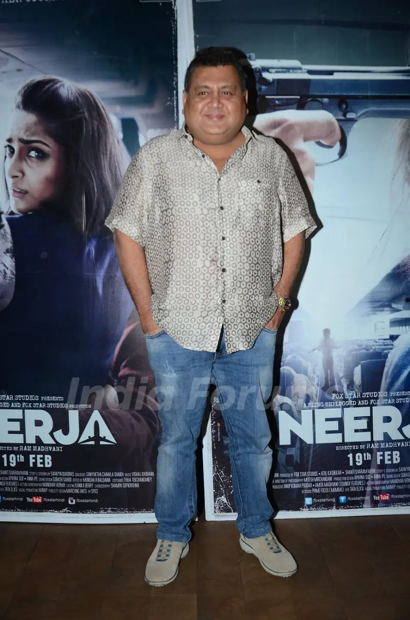 Kunal Vijaykar at Special Screening of 'Neerja'