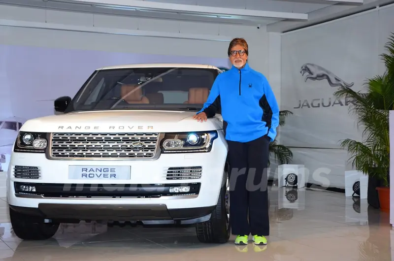 Amitabh Bachchan at Launch of 'Range Rover'