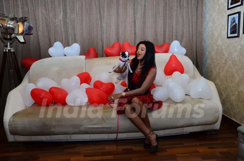 Mitali Nag Valentine celebrations