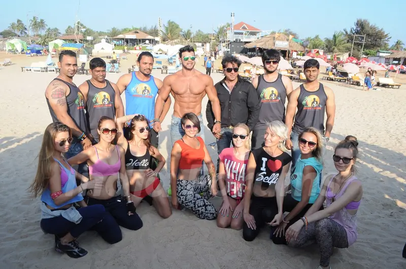 Sahil Khan Launches his 'MuscleBeach' Gym at Baga Beach Goa