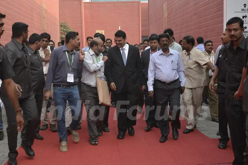 Devendra Fadnavis at Make in India Week Event
