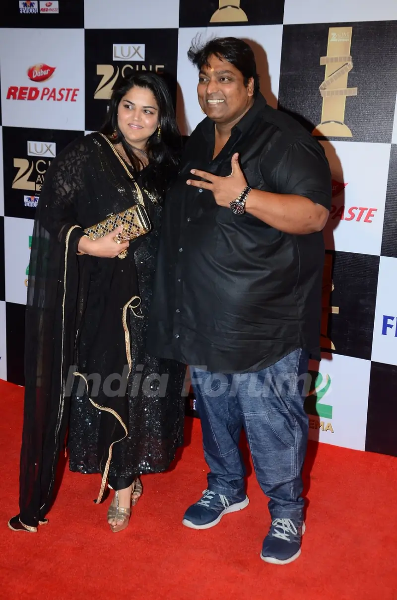 Ganesh Acharya at Zee Cine Awards 2016