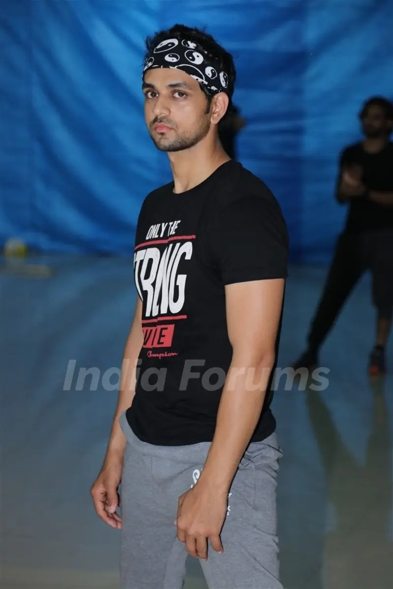 Shakti Arora at BCL's Kolkata Babu Moshayes Practice Session