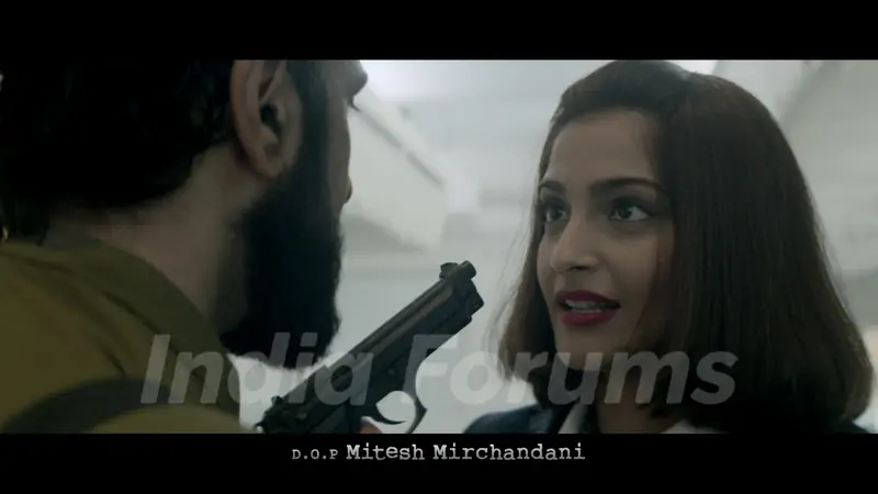Stills from the film Neerja