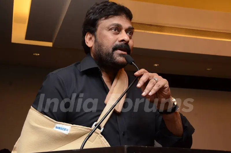 Chiranjeevi at Launch of Shatrughan Sinha's Book 'Anything but Khamosh'