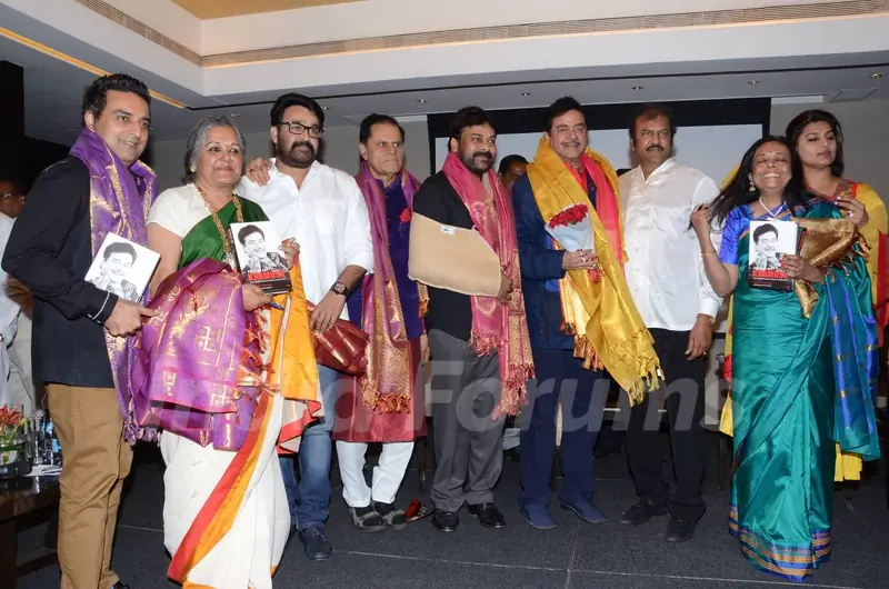 Mohanlal and Chiranjeevi at Launch of Shatrughan Sinha's Book 'Anything but Khamosh'