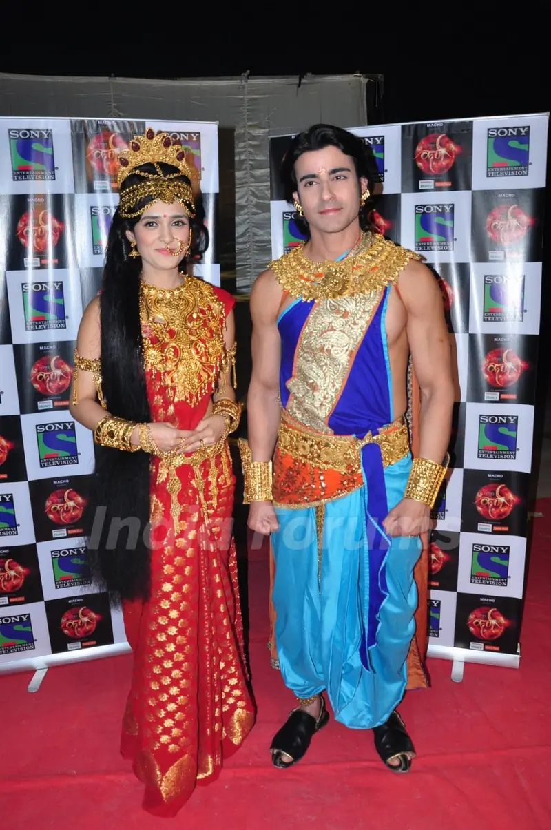 Gautam Rode and Farnaz Shetty at Suryaputra Karn