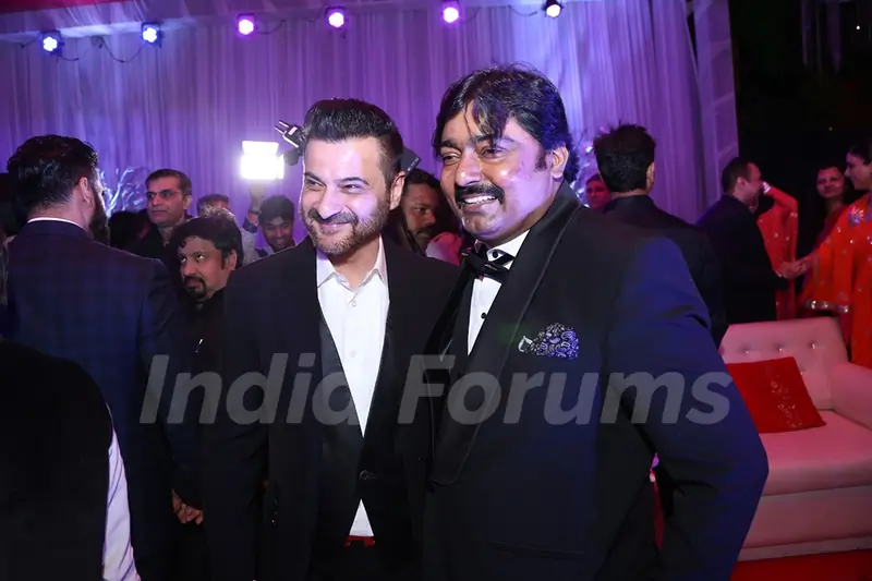 Sanjay Kapoor at Awdesh Dixit's Indore Bash