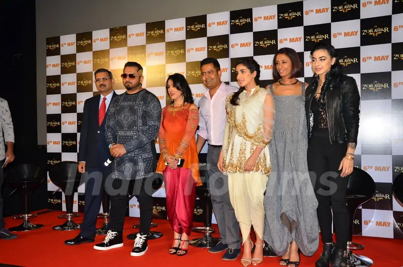Celebs at the Launch Of Film Zorawar