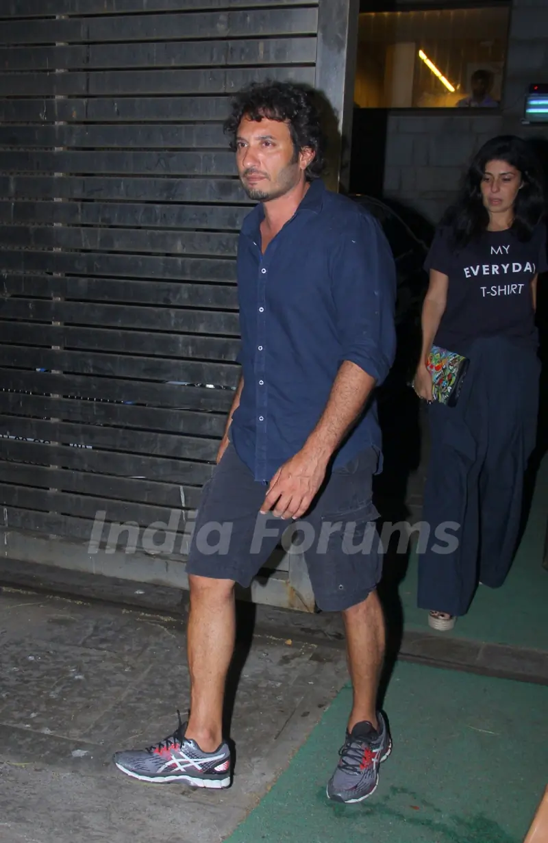 Homi Adajania Snapped at Zoya Akhtar's House