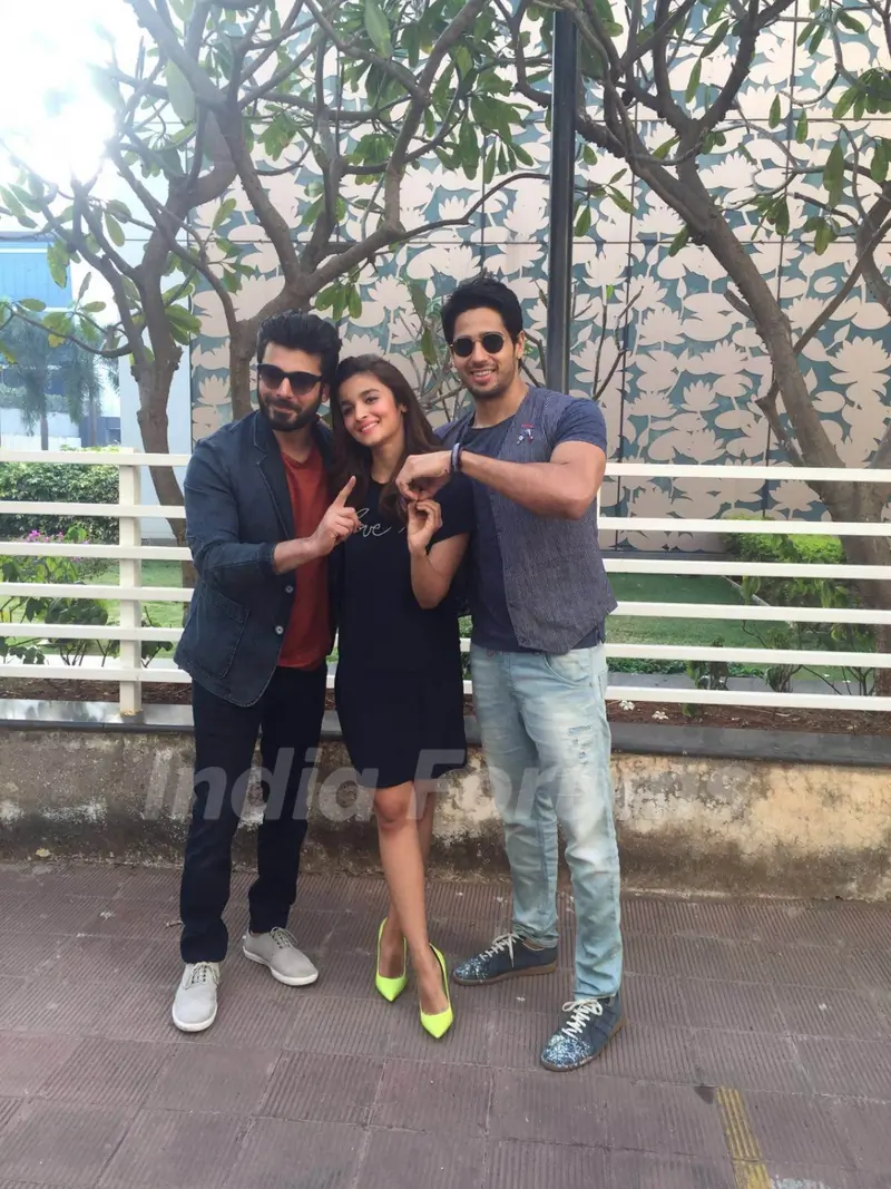 Kapoor & Sons Promotion at a Spree