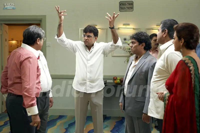 A scene from the movie De Dana Dan