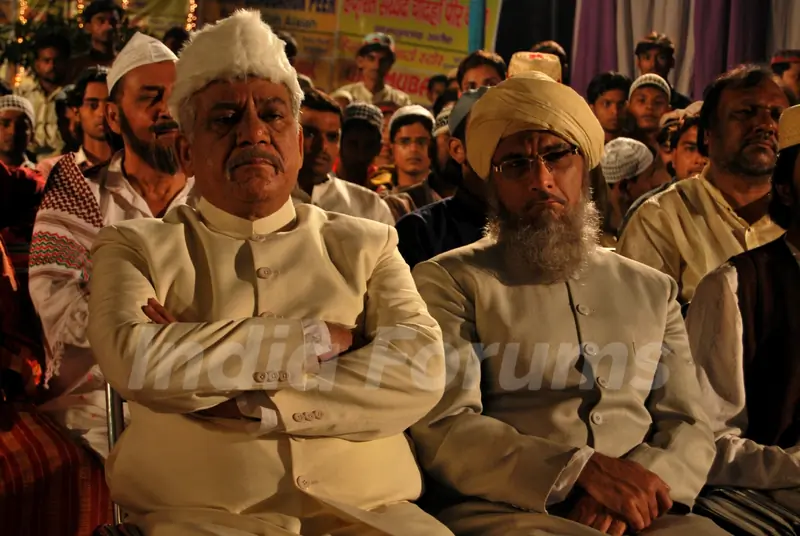 Still image of Om Puri and Pavan Malhotra