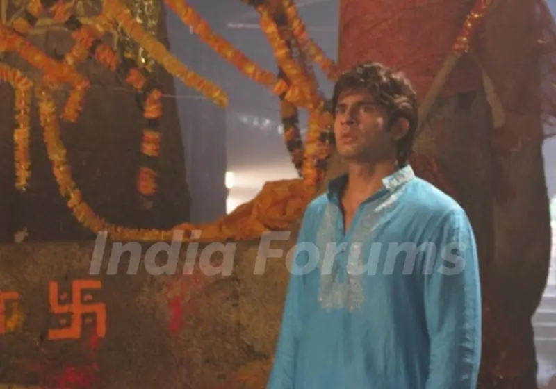 Sumit looking feared