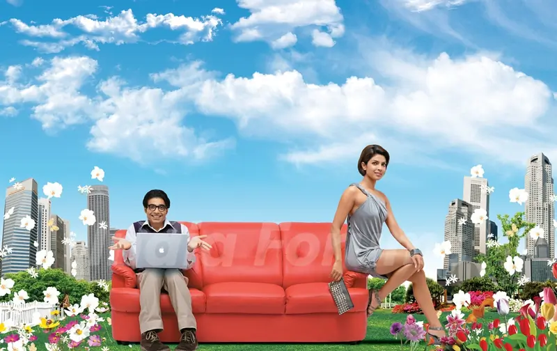 Priyanka and Uday in Pyaar Impossible movie