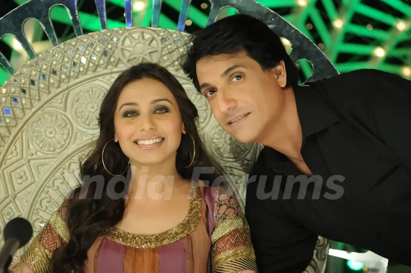Rani Mukherjee with Shiamak Davar
