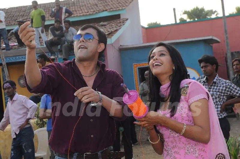Sumeet and Mugdha from Sajan Re Jhoot Mat Bolo