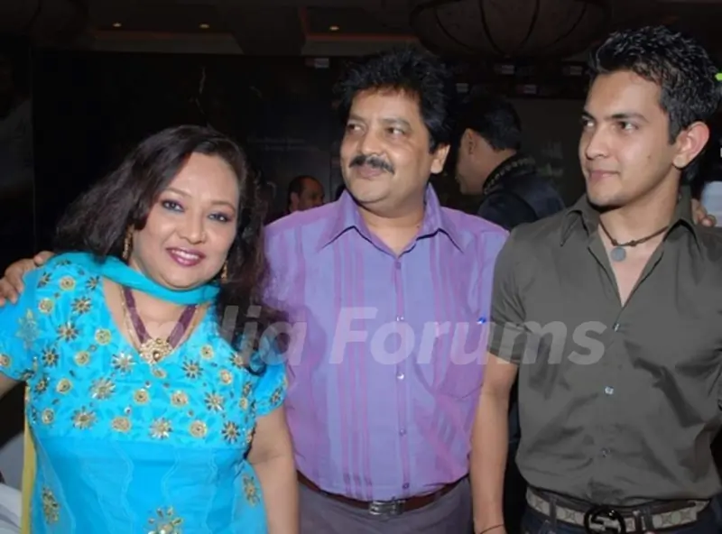 Udit Narayan and Family
