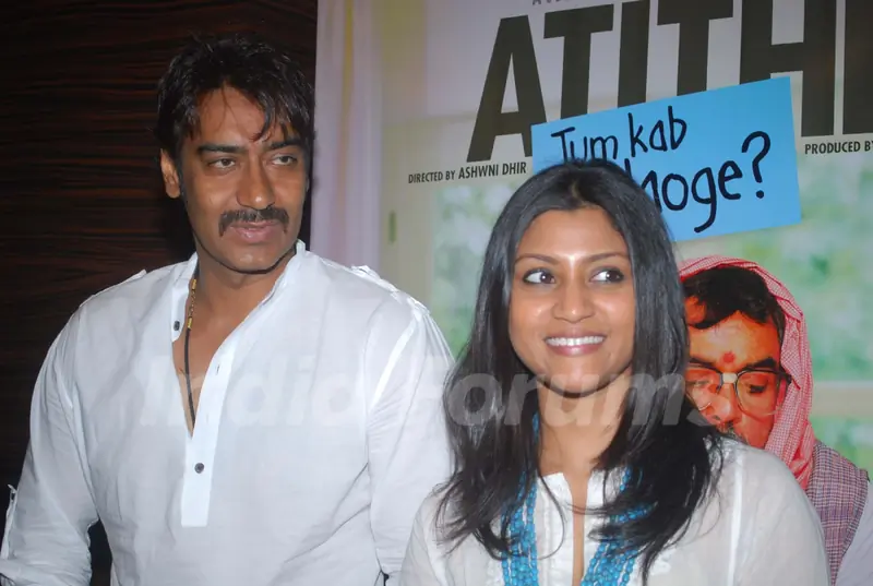 Ajay Devgan & Konkona Sen Sharma