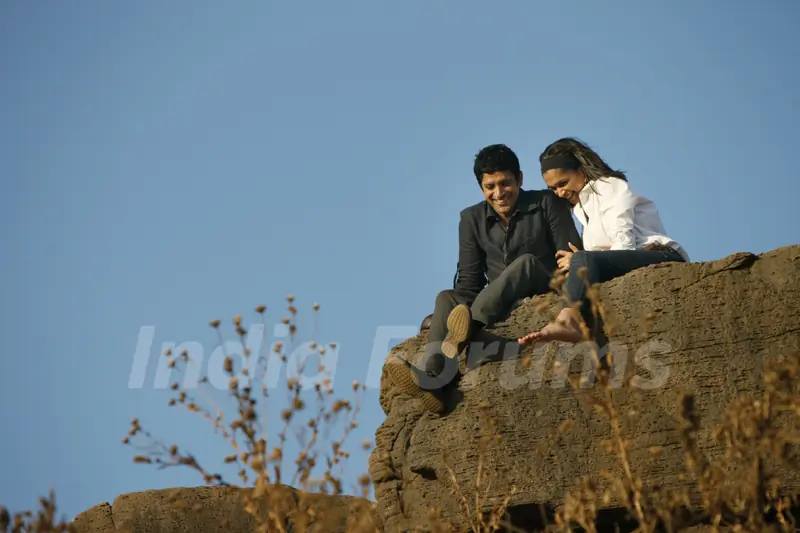 Still from the movie Karthik Calling Karthik