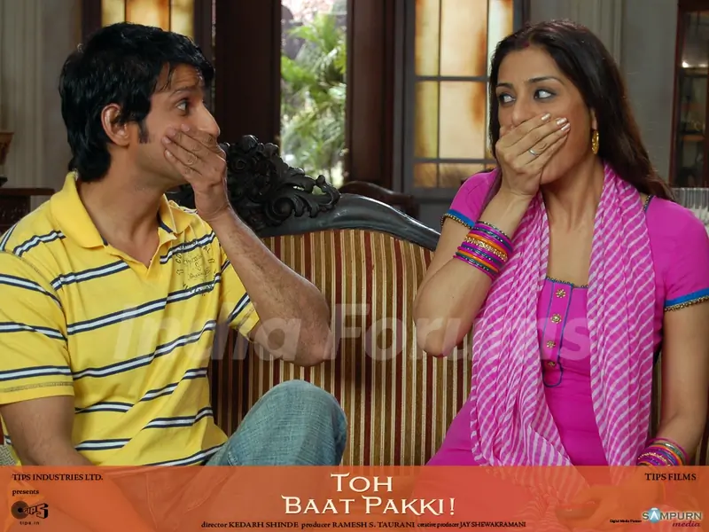 Tabu and Sharman looking surprised