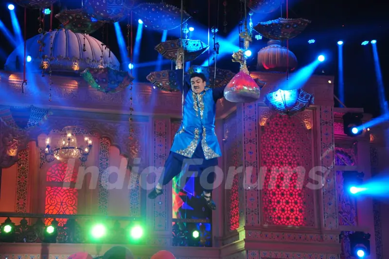 Dilip Joshi performs at SAB TV Holi Celebrations