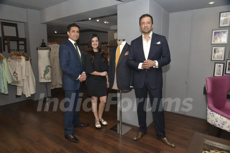 Designer Paul Jheeta  launched his label at Amy Billimoria House of Design