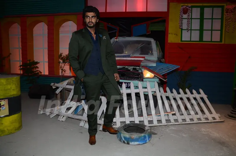 Kareena Kapoor and Arjun Kapoor on the sets of Khatron Ke Khiladi