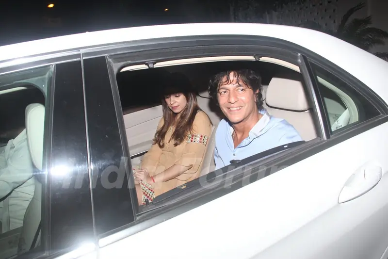 Chunky Pandey at Karan Johar's Bash