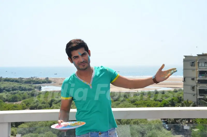 Omkar Kapoor Celebrates Holi