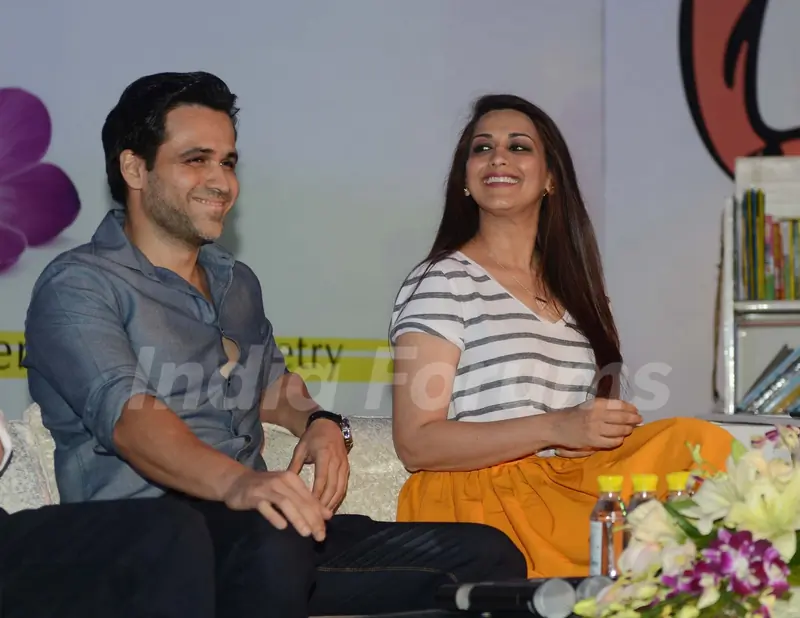 Emran Hashmi and Sonali Bendre at Spring Fever in Delhi